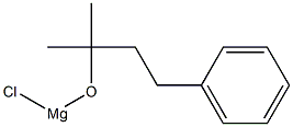 1,1-Dimethyl-3-phenylpropoxymagnesium chloride Struktur