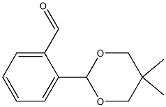 2-(5,5-Dimethyl-1,3-dioxan-2-yl)benzaldehyde Struktur