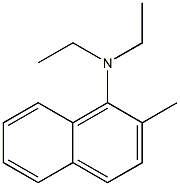 N,N-Diethyl-2-methylnaphthalen-1-amine Struktur