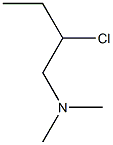 N-(2-Chlorobutyl)dimethylamine Struktur