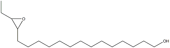 15,16-Epoxy-1-octadecanol Struktur