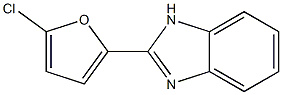 2-(5-Chlorofuran-2-yl)-1H-benzimidazole Struktur