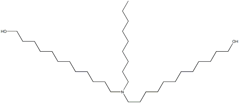 12,12'-(Nonylimino)bis(1-dodecanol) Struktur