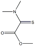 2-Dimethylamino-2-thioxoacetic acid methyl ester Struktur