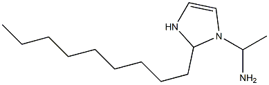 1-(1-Aminoethyl)-2-nonyl-4-imidazoline Struktur