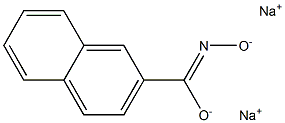 2-Naphthalenecarbohydroximic acid sodium salt Struktur