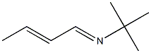 1,1-Dimethyl-N-(2-butenylidene)ethanamine Struktur