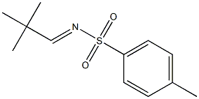 N-(2,2-Dimethylpropylidene)toluene-4-sulfonamide Struktur