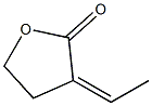 3-[(Z)-Ethylidene]-4,5-dihydrofuran-2(3H)-one Struktur