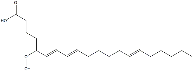 5-Hydroperoxy-6,8,14-icosatrienoic acid Struktur