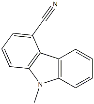 9-Methyl-9H-carbazole-4-carbonitrile Struktur