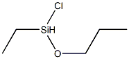 Chloro(propoxy)ethylsilane Struktur