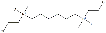 2,9-Bis(2-chloroethyl)-2,9-diazadecane2,9-dioxide Struktur