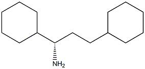 [S,(-)]-1,3-Dicyclohexylpropylamine Struktur