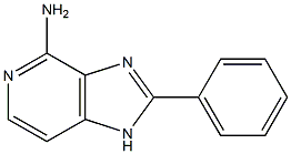 4-Amino-2-phenyl-1H-imidazo[4,5-c]pyridine Struktur