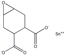 4,5-Epoxycyclohexane-1,2-dicarboxylic acid tin(II) salt Struktur