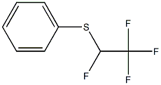 [(1,2,2,2-Tetrafluoroethyl)thio]benzene Struktur