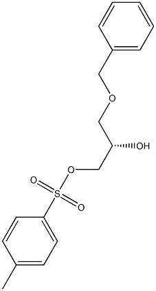 [S,(+)]-3-O-Benzyl-L-glycerol 1-(p-toluenesulfonate) Struktur