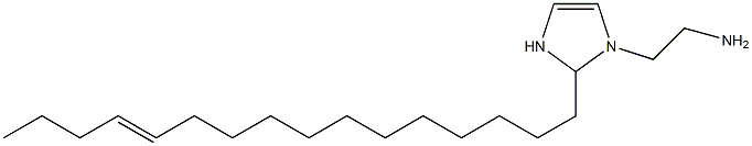 1-(2-Aminoethyl)-2-(12-hexadecenyl)-4-imidazoline Struktur