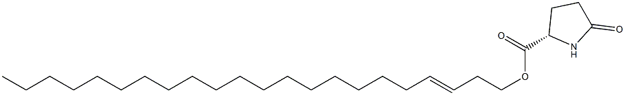 (S)-5-Oxopyrrolidine-2-carboxylic acid 3-docosenyl ester Struktur