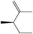 [R,(-)]-2,3-Dimethyl-1-pentene Struktur