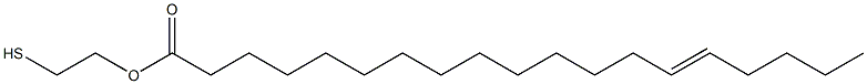 14-Nonadecenoic acid 2-mercaptoethyl ester Struktur