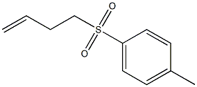 4-(p-Tolylsulfonyl)-1-butene Struktur