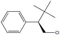 (+)-[(R)-1-(Chloromethyl)-2,2-dimethylpropyl]benzene Struktur