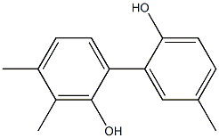 3,4,5'-Trimethyl-1,1'-biphenyl-2,2'-diol Struktur