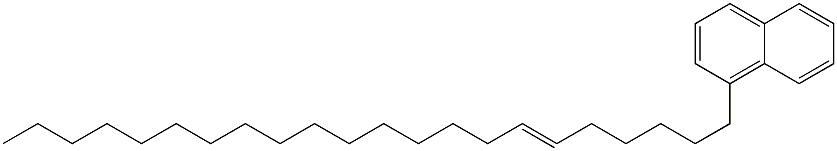 1-(6-Docosenyl)naphthalene Struktur