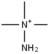 1,1,1-Trimethylhydrazinium Struktur