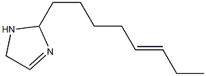 2-(5-Octenyl)-3-imidazoline Struktur