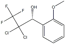 (1R)-1-(2-Methoxyphenyl)-2,2-dichloro-3,3,3-trifluoropropan-1-ol Struktur