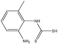 2-Amino-6-methylphenyldithiocarbamic acid Struktur