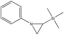 1-Phenyl-2-(trimethylsilyl)aziridine Struktur