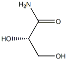 [S,(-)]-2,3-Dihydroxypropanamide Struktur