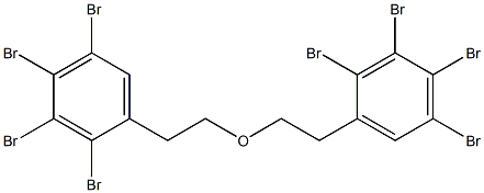 2,3,4,5-Tetrabromophenylethyl ether Struktur