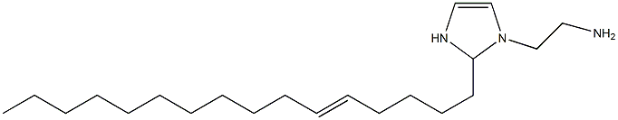 1-(2-Aminoethyl)-2-(5-hexadecenyl)-4-imidazoline Struktur