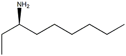 [R,(-)]-1-Ethylheptylamine Struktur