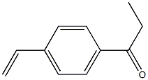 4-Propanoylstyrene Struktur