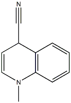 4-Cyano-1-methyl-1,4-dihydroquinoline Struktur