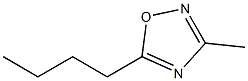 5-Butyl-3-methyl-1,2,4-oxadiazole Struktur