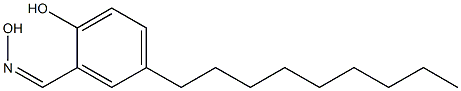 (Z)-2-Hydroxy-5-nonylbenzaldehyde oxime Struktur