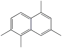 1,2,5,7-Tetramethylnaphthalene Struktur