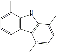 1,4,8-Trimethyl-9H-carbazole Struktur