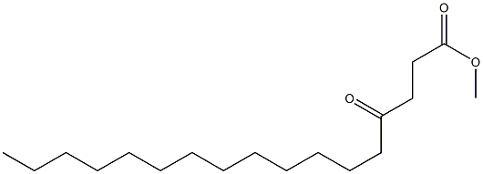 4-Oxoheptadecanoic acid methyl ester Struktur