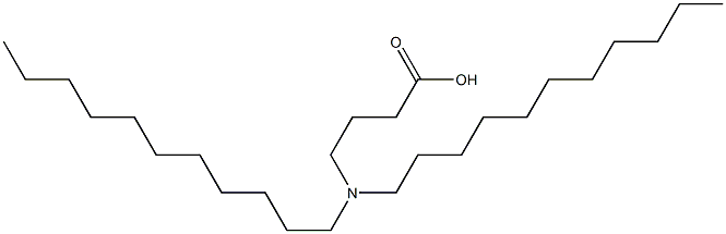 4-(Diundecylamino)butyric acid Struktur