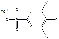 3,4,5-Trichlorophenylphosphonic acid magnesium salt Struktur