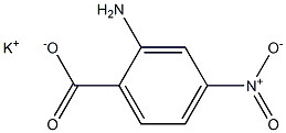 2-Amino-4-nitrobenzoic acid potassium salt Struktur