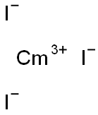 Curium(III) triiodide Struktur